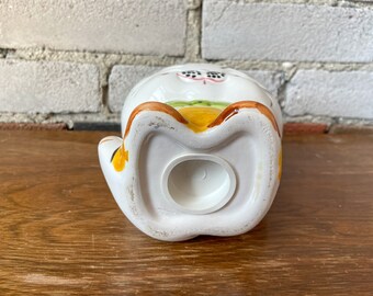 ヴィンテージ猫貯金箱：擬人化された陶器の貯金箱 - Etsy 日本