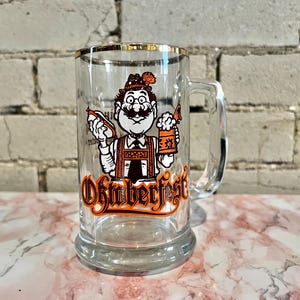Vintage Oktoberfest Beer Stein