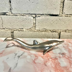 Vintage Dolphin Bottle Opener: Silver Plated & Bronze
