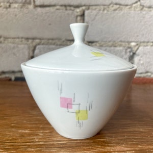 Mitierteich Bavaria Sugar Bowl, Vintage Sugar Bowl, Vintage Tea Service, Made in Bavaria