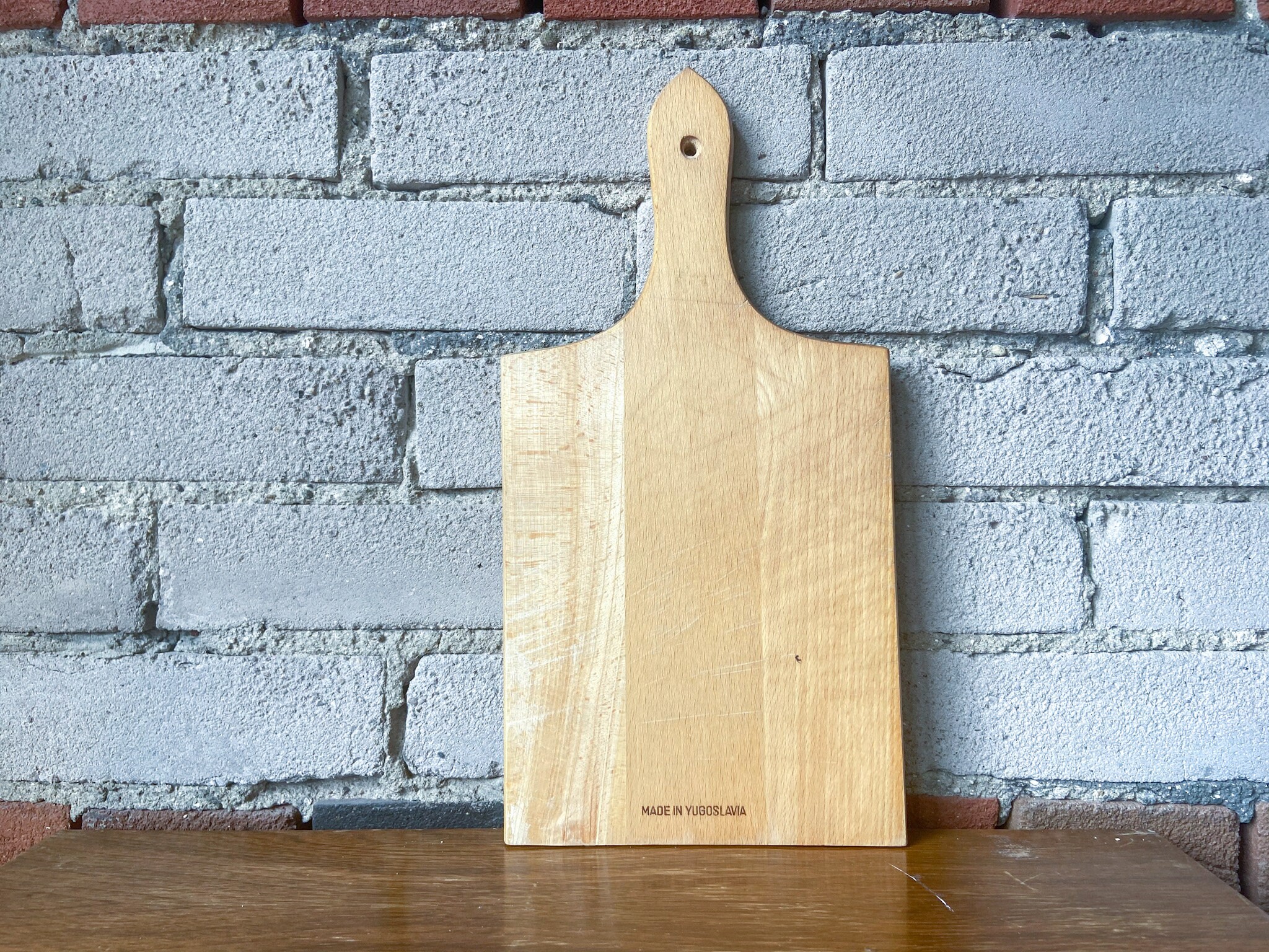 Hanging Wooden Cutting Board Mid Century Modern Made in Etsy