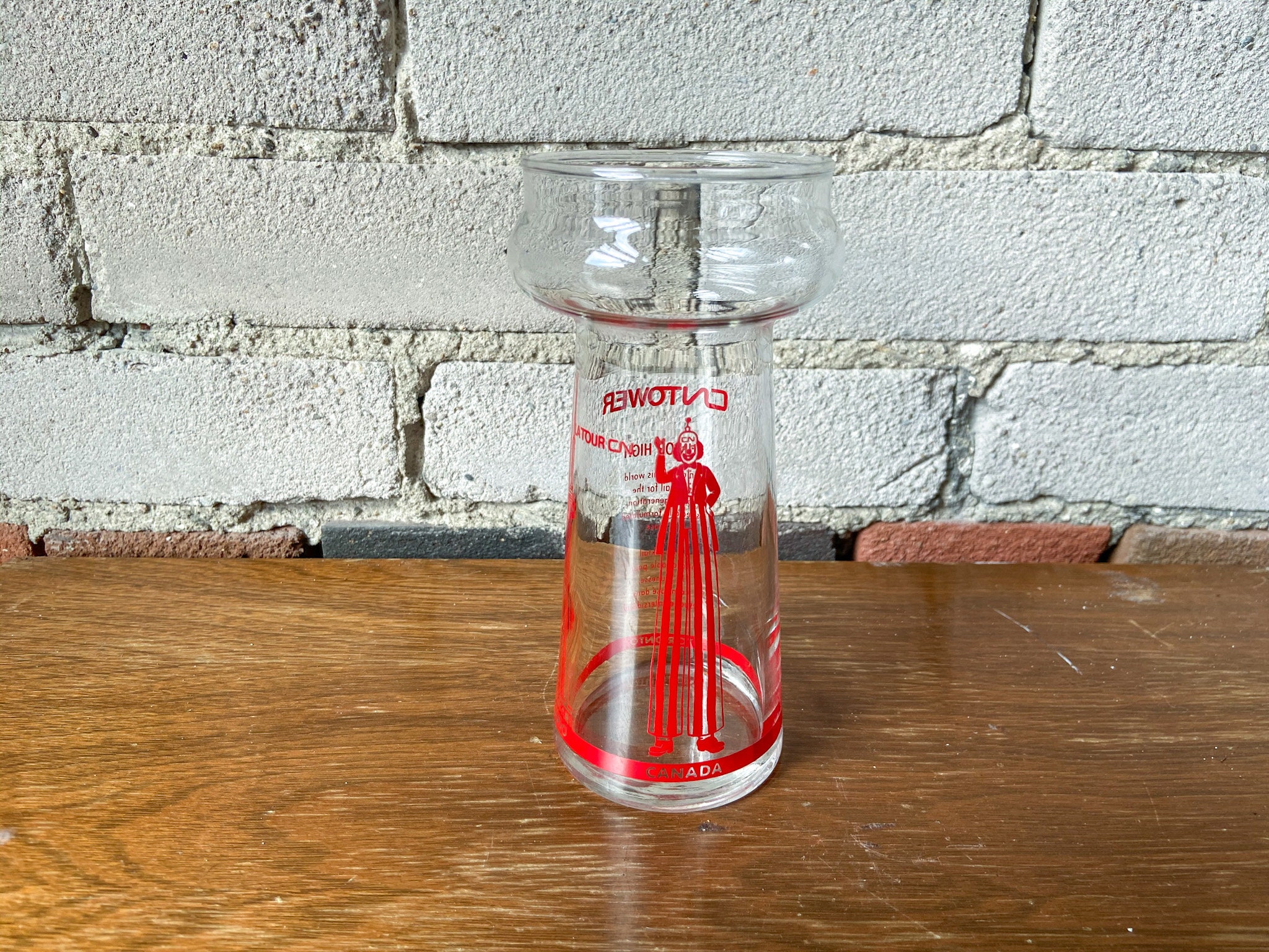 CN Tower Highball Glass Vintage Barware Toronto Ontario Etsy UK