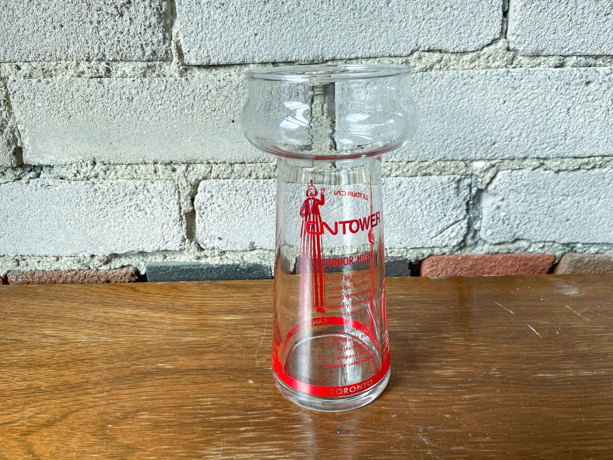 CN Tower Highball Glass Vintage Barware Toronto Ontario Etsy UK
