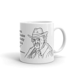 Chesteron Quote: A Room without Books (11 oz Ceramic Coffee Mug)