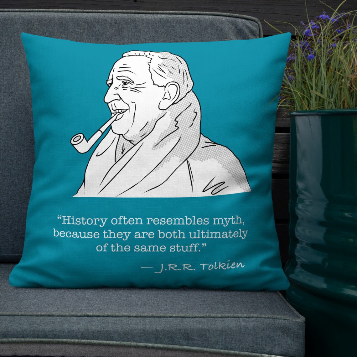 Tolkien Citaat Geschiedenis lijkt vaak op mythe