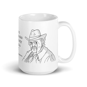Chesterton Quote: A Room without Books... (15 oz Ceramic Coffee Mug)