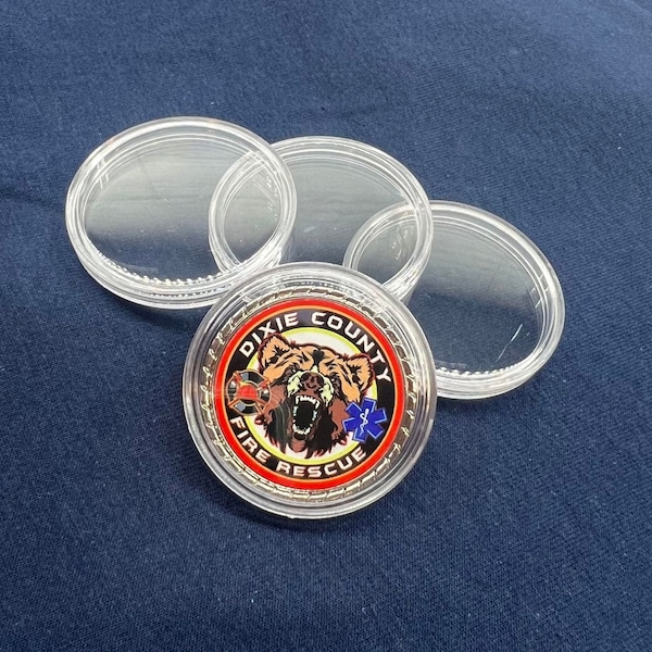 Clear Coin Case - Challenge Coin Case