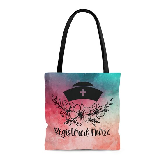 Tie Dye Nurse Tote Bag Medical Work Bag for Nurses Nursing