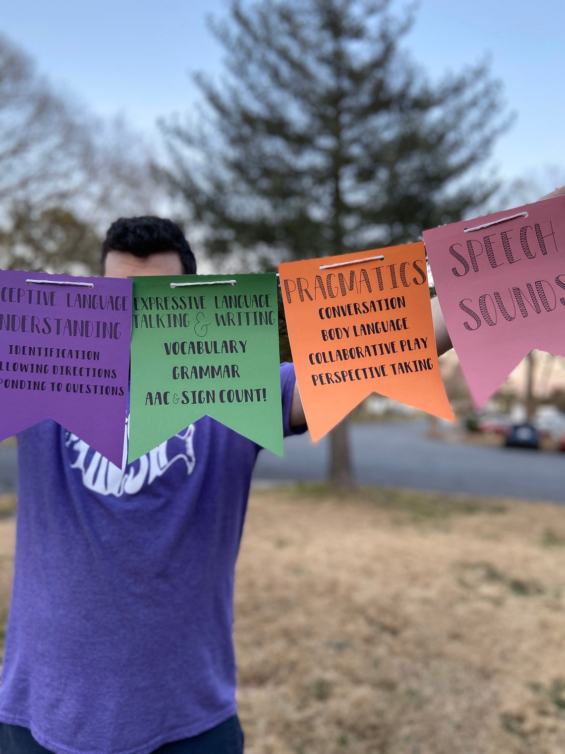 Speech Therapy Banner Printable Digital Download Etsy