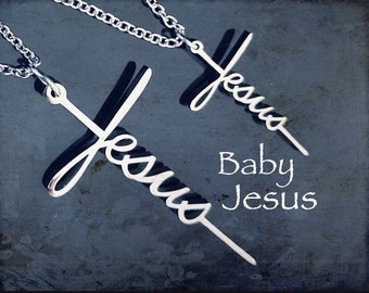 Baby Shower Birthday Baptism Tatuo 2 Pieces Praying Baby Metal Cross Silver Girl and Boy Wall Cross Metal Baby Wall Cross for First Holy Communion