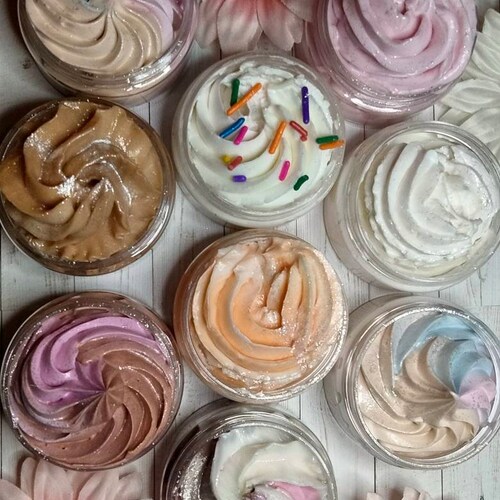 Variété de beurre fouetté