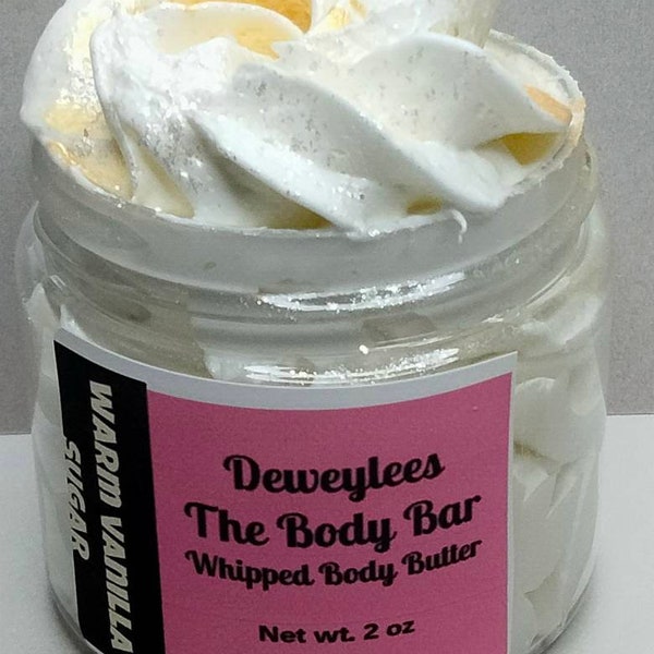 Warm Vanilla Sugar Whipped Body Butter!!