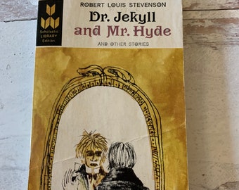 Dr Jekyll and Mr Hyde by Robert Louise Stevenson Vintage Scholastic Library Edition