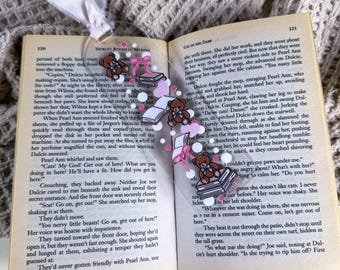 Bears & Books Bookish Clear Acrylic Bookmark