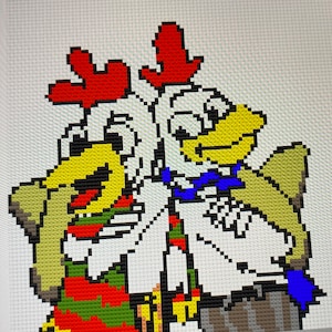 Los Pollos Hermanos Cross Stitch Pattern