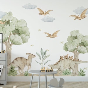 Wall stickers for kids DINOSAUR T-REX XL dino jurassic world dinosaur decor on the wall