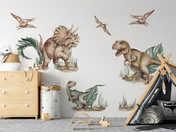 DINO Adesivi murali Dinosauri per bambini / preistoria