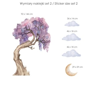 Halloween Wandtattoo Mond Mit Hexe - Nachleuchtend, Wasserfest, Abnehmbar Für Grusel-Deko