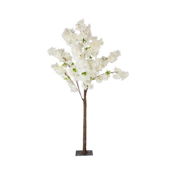 54" Tall Artificial Hydrangea Indoor Tree -Perfect for Wedding,Birthday & Party Backdrop Décor - Centerpiece Fake Tree - Hanging Flower Tree