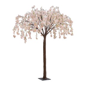 6ft Tall Drooping Cherry Bloom Tree for Wedding Tabletop Centrepiece Decoration -Floral Arrangement with 9 Interchangeable Branches