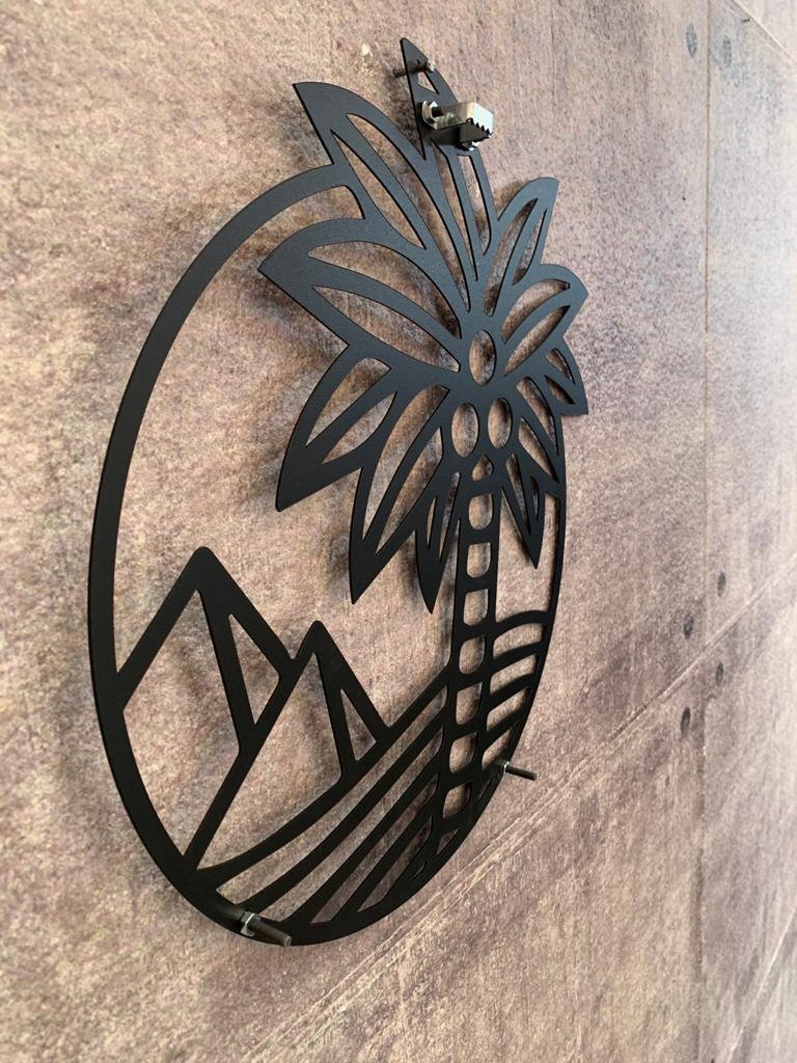 Nature Metal Wall Art Metal Wall Sculpture Nature Cactus Etsy