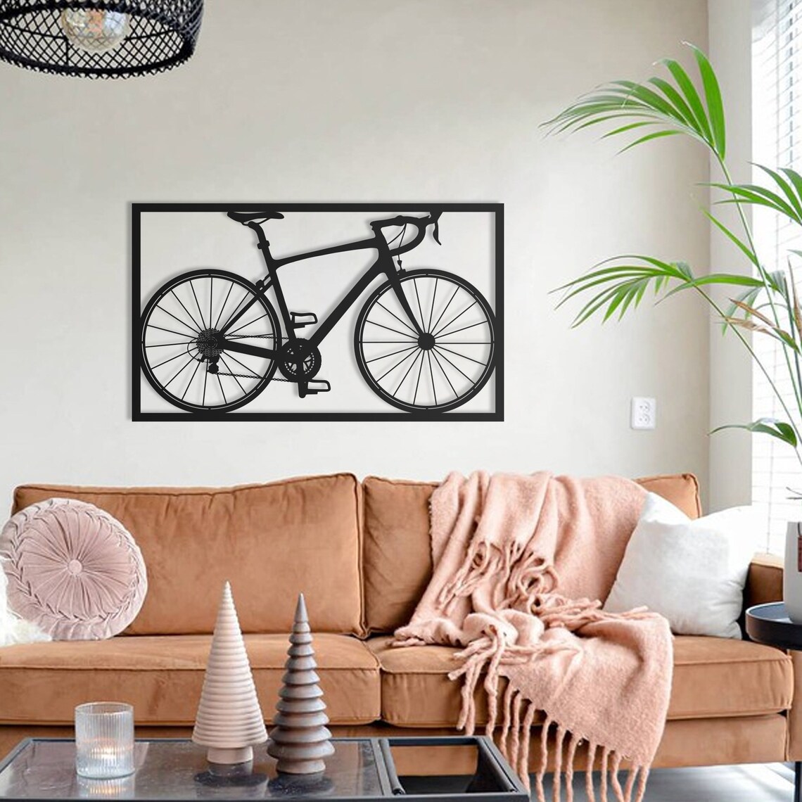 Bicycle Metal Wall Art Metal Wall Decor Cycling Art Bike Etsy