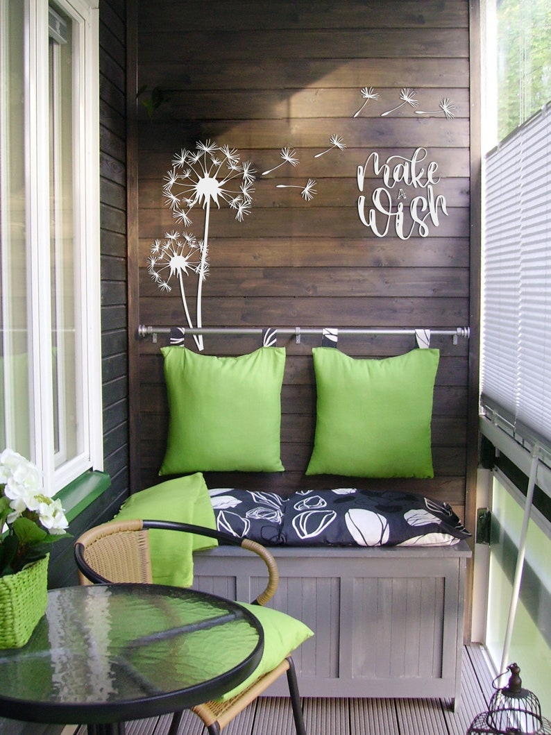 Dandelion Make a Wish Metal wall art decor decoration for