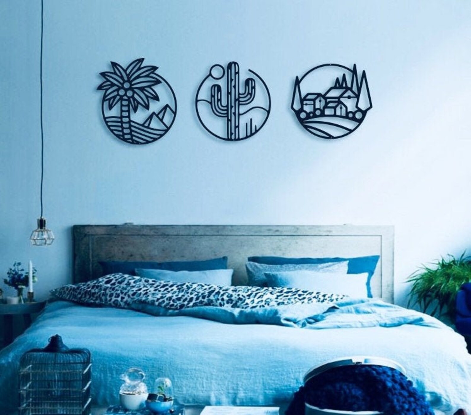 Nature Metal Wall Art Metal Wall Sculpture Nature Cactus Etsy