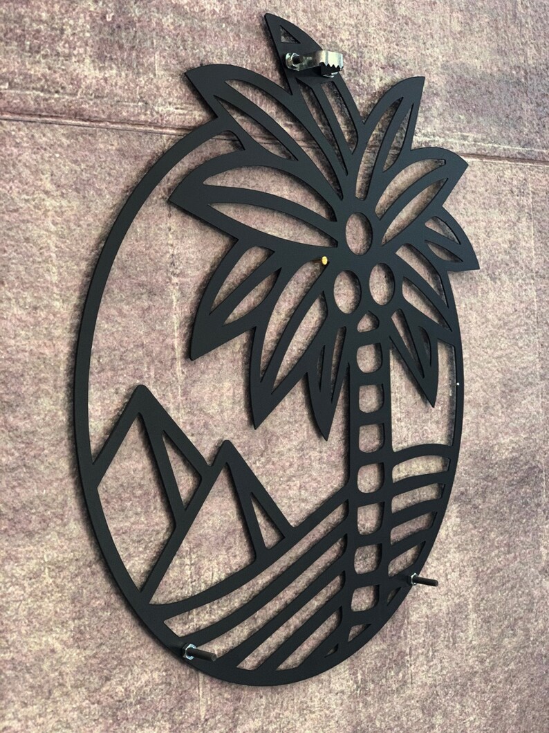 Nature Metal Wall Art Metal Wall Sculpture Nature Cactus Etsy