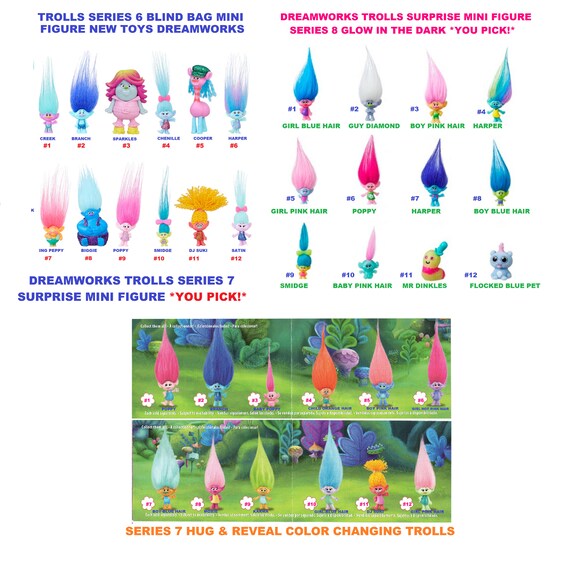 trolls blind bag series 6