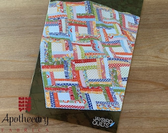 Off the Rail Quilt Pattern - PAPER PATTERN - Designed by Jaybird Quilts