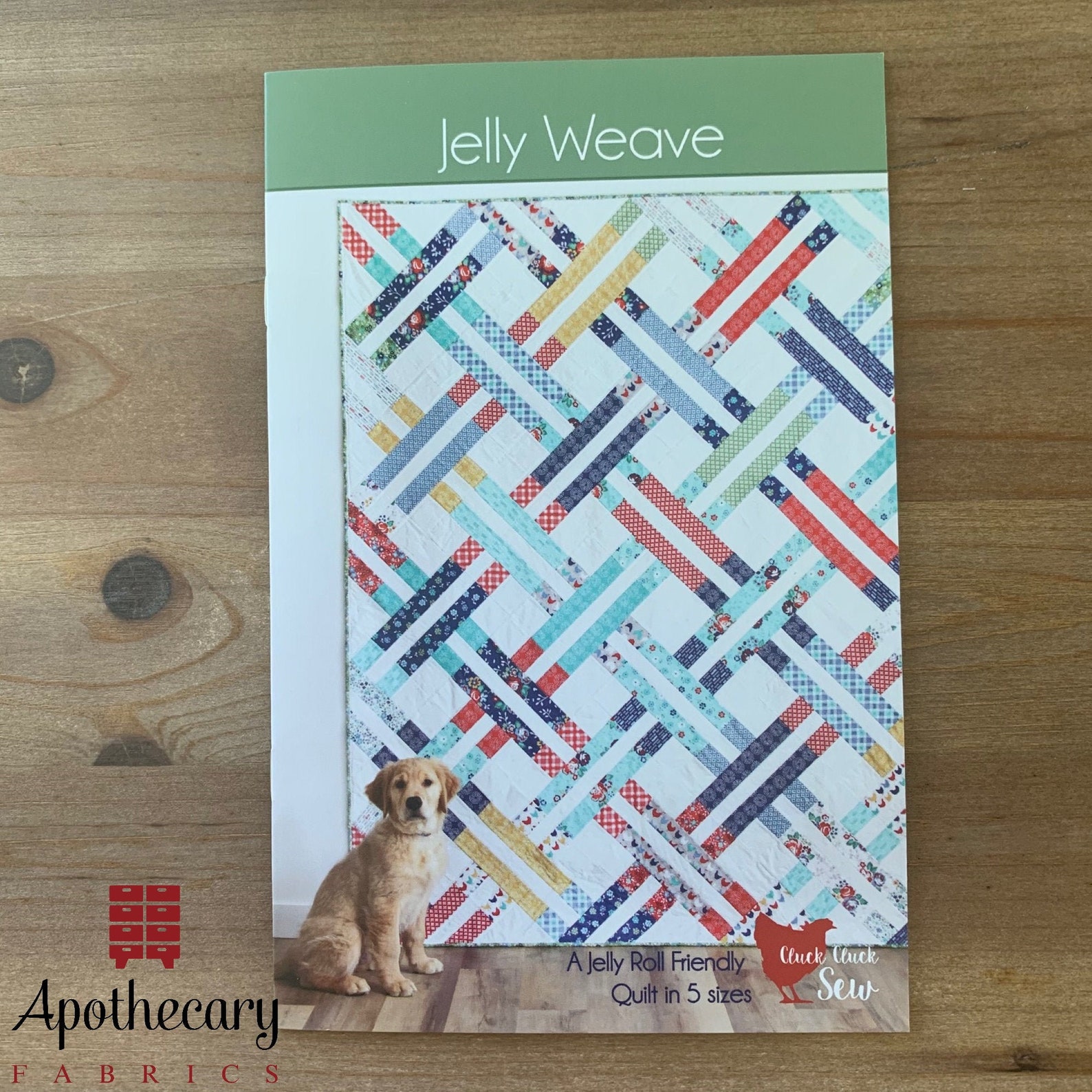 Jelly Weave Quilt Pattern PAPER PATTERN Jelly Roll Etsy