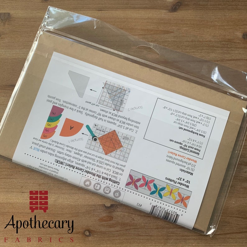 Wonder Curve Ruler Designed by Sew Kind of Wonderful Etsy