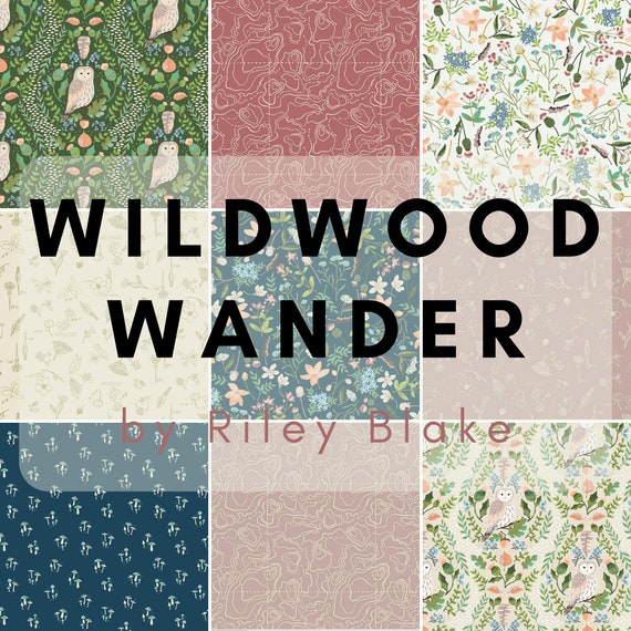 Riley Blake Designs Fabric - Wildwood Wander Main Cream