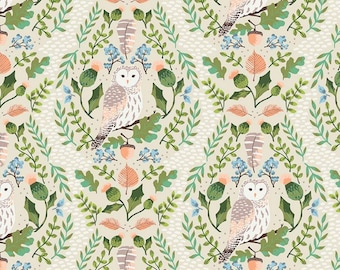 Wildwood Wander | Hidden Owl Taffy | Riley Blake | Sold by the 1/2 Yard