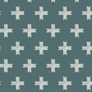 Unn Cross Pine in Knit - ART GALLERY Fabrics - Sold by the 1/2 Yard