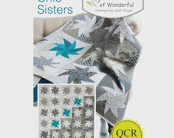Star Quilt PDF Pattern Download | Start Quilting Now! | Chic Sisters | Sew Kind of Wonderful