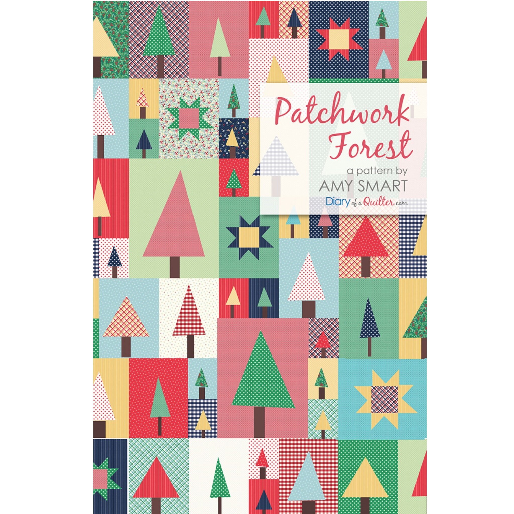 Pine Hollow Patchwork Forest Quilt Sewing Pattern - (PAPER PATTERN) - Etsy