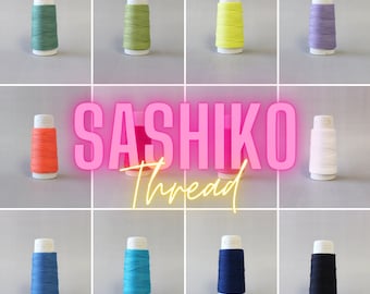 Cosmo Hidamari Sashiko Thread Solid 30m