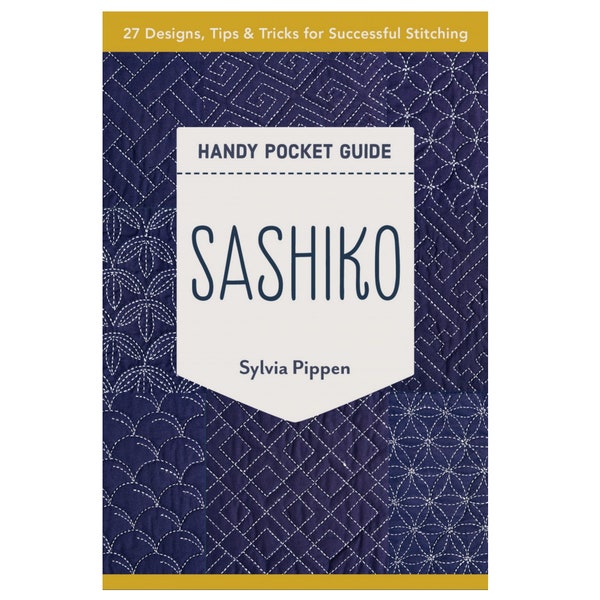 Sashiko Handy Pocket Guide Mini Book by C&T Publishing