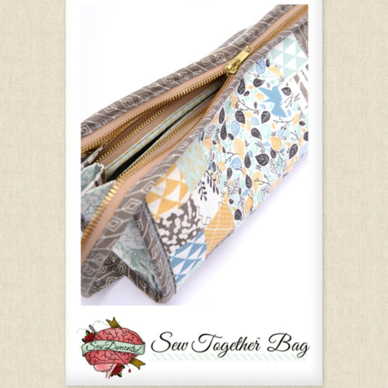 Sew Together Bag Sewing Pattern by Sew Demented PAPER Etsy