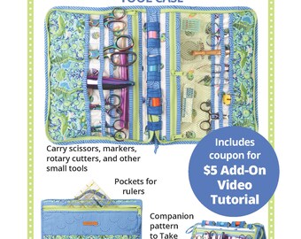 Running With Scissors Tool Case Sewing Pattern (Paper Pattern)