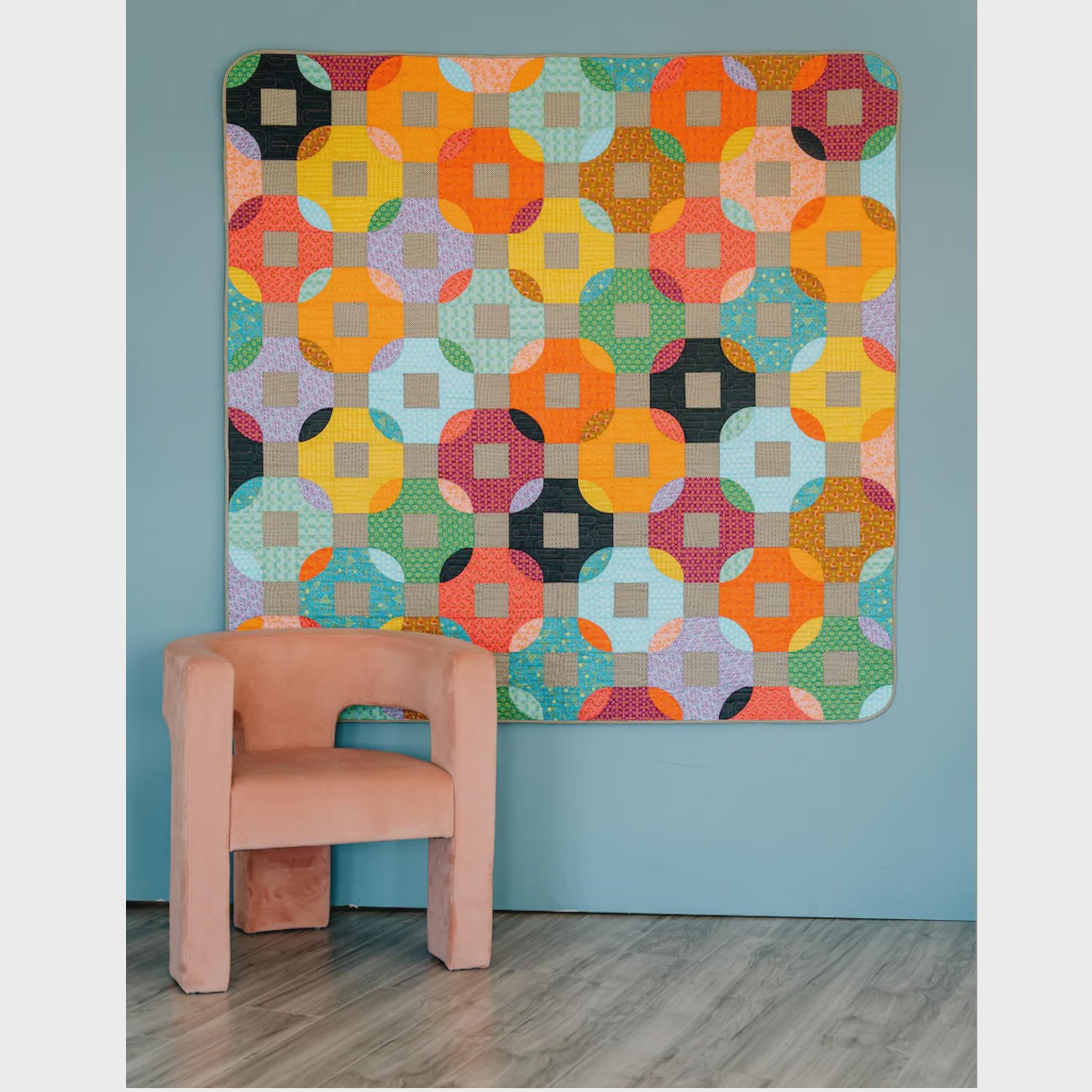 Modern Quilt PDF Pattern Download | Start Quilting Now! | Soft Focus ...