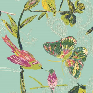 Cest La Vie Spring Joie de Vivre Fabric - ART GALLERY - Sold by the 1/2 Yard