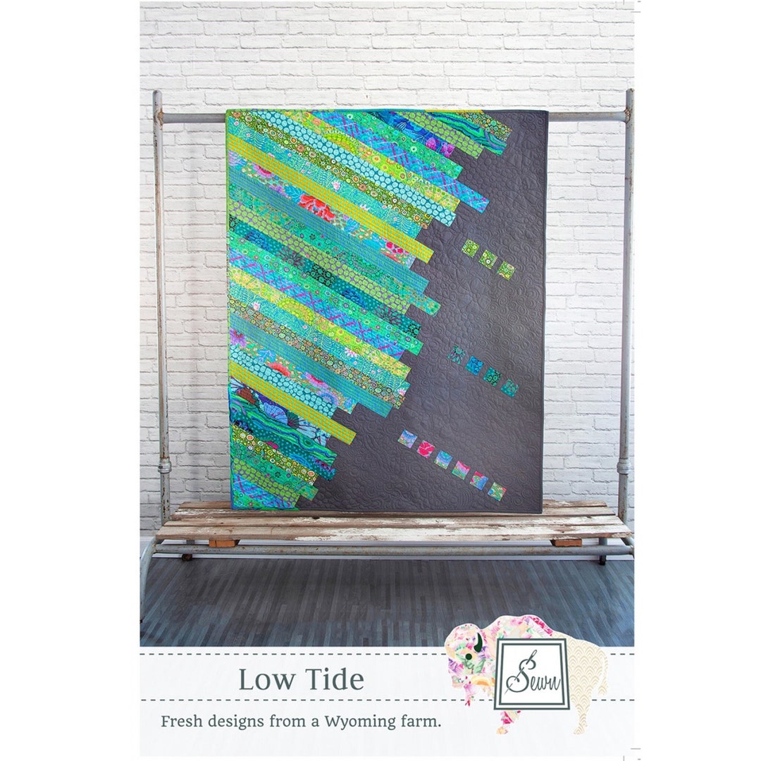 Low Tide Quilt Pattern PAPER PATTERN Designed by Sewn - Etsy