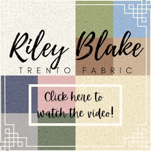 Riley Blake Designs Trento Quilt Fabric 100% Premium Cotton Sold by the 1/2 Yard