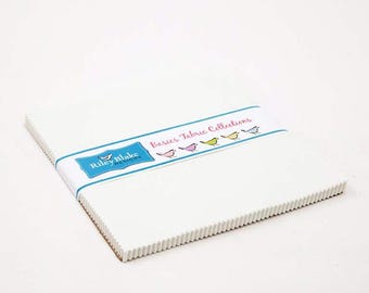 10" Pre Cut Stacker Layer Cake OFF WHITE - Riley Blake Designs