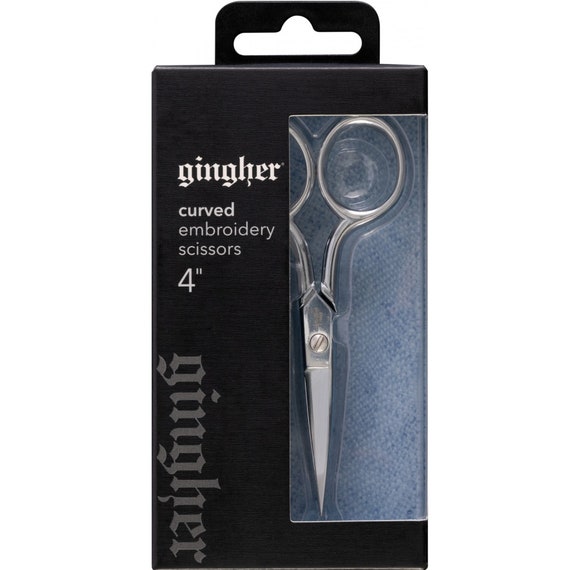 Gingher 4 Curved Embroidery Scissors