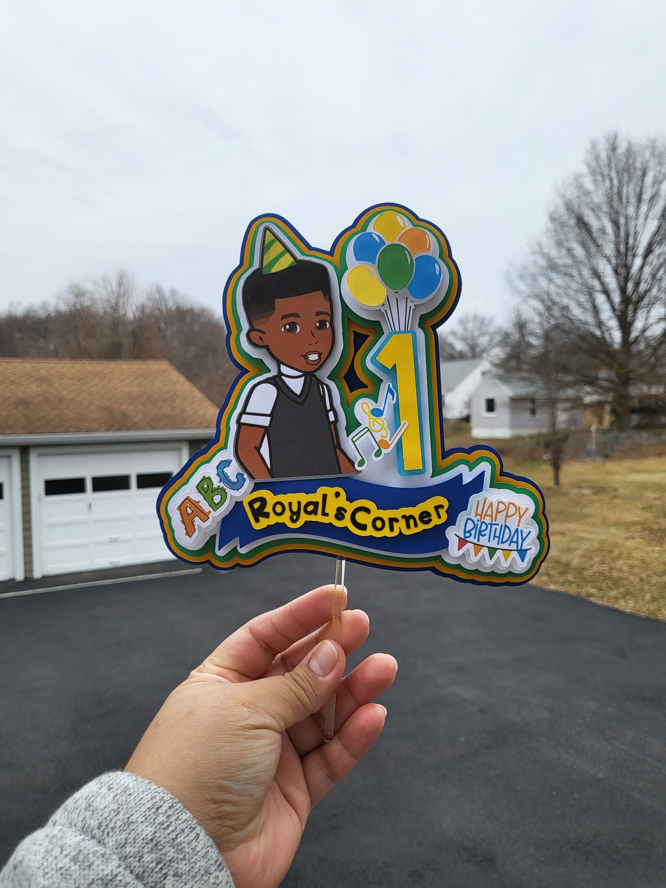 Gracie's Corner Cake Topper Cake Decorations Boy Etsy