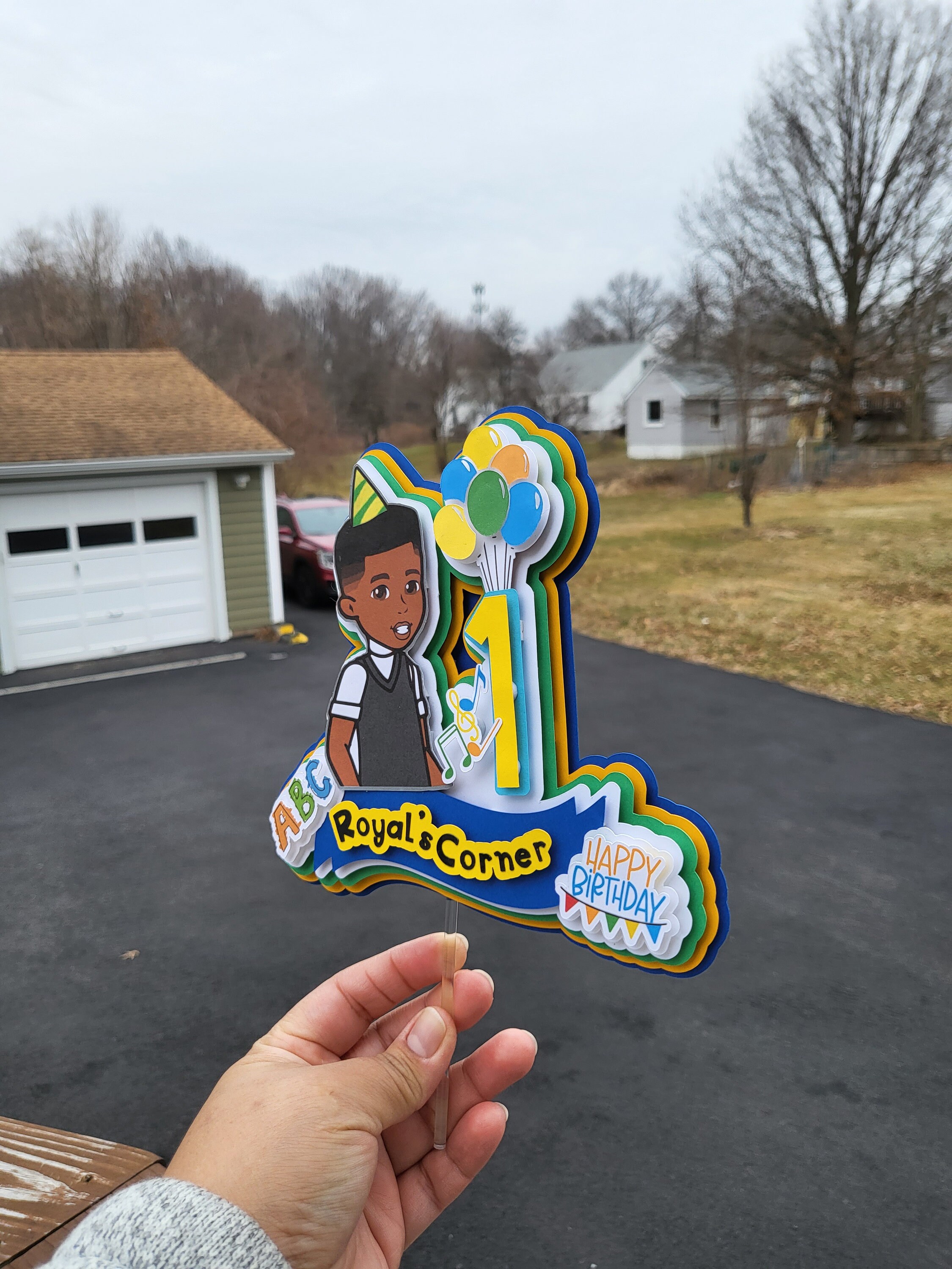 Gracie's Corner Cake Topper Cake Decorations Boy Etsy